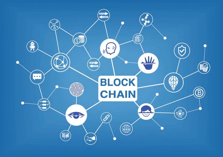 Ilustrasi teknologi blockchain di Indonesia yang dimanfaatkan di berbagai industri modern