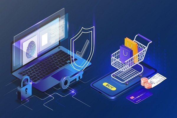 Ilustrasi ekonomi digital 2025 di Indonesia menampilkan kolaborasi antara bisnis dan teknologi modern seperti cloud, AI, dan IoT.