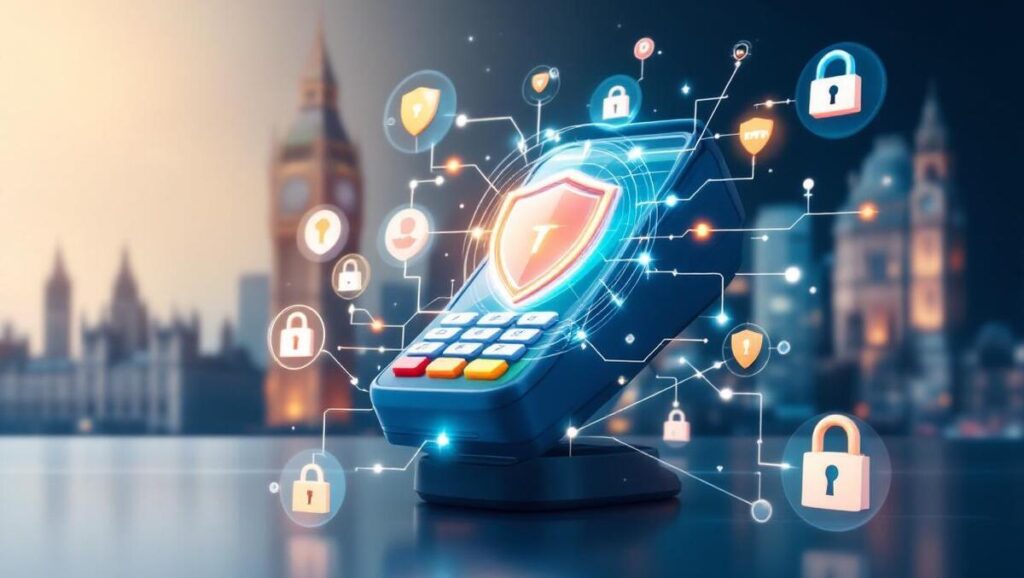 Ilustrasi ai payment fraud yang menunjukkan penggunaan kecerdasan buatan untuk memanipulasi transaksi digital dan menargetkan layanan pembayaran online di Indonesia.