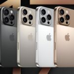 Tampilan iPhone 17 Pro dengan desain titanium dan sistem kamera cerdas terbaru.